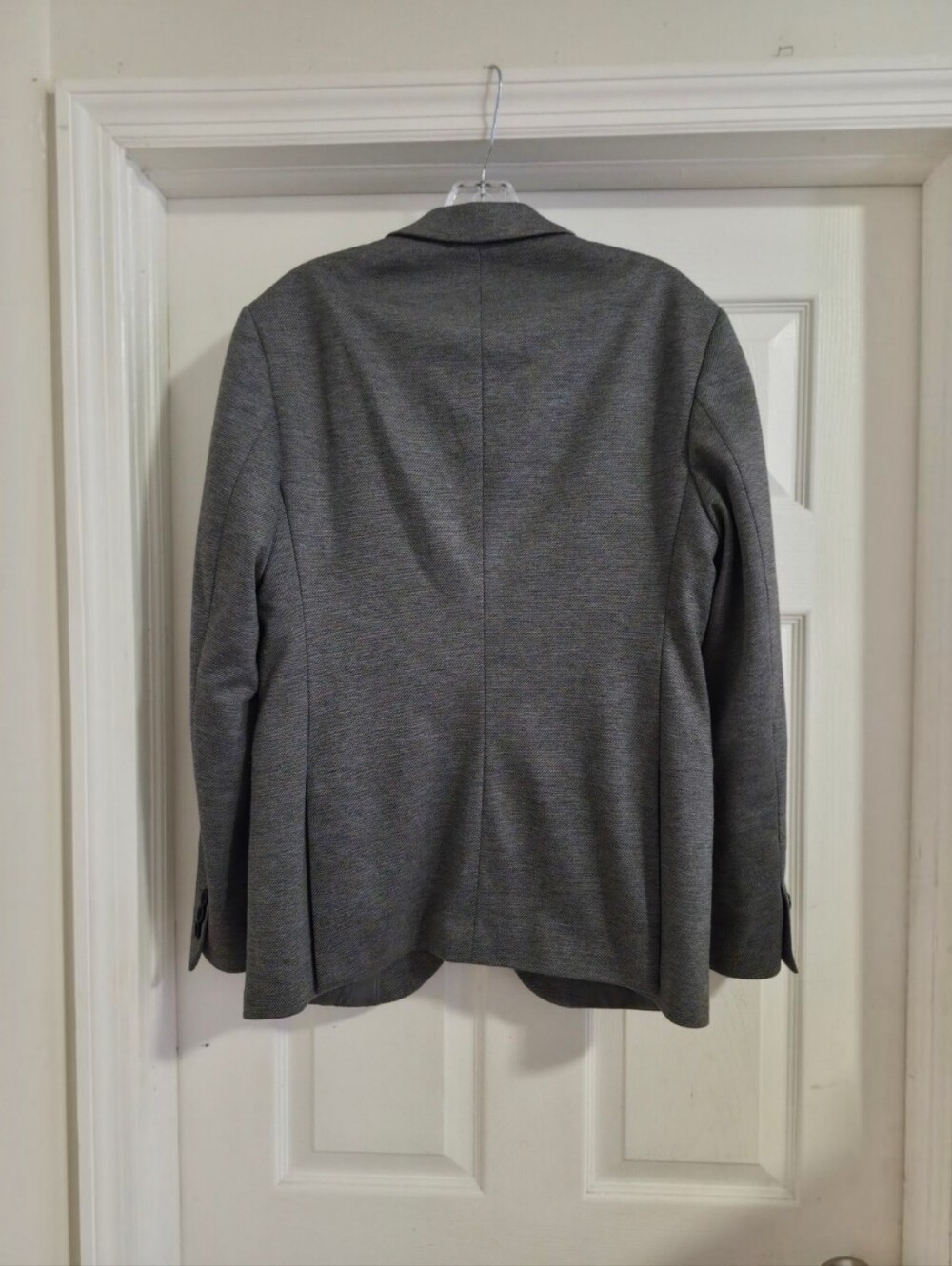 Frank & Oak Laurier Fit Gray Blazer Men's 38 Tailored Sport Coat Business Casual - Picture 2 of 9